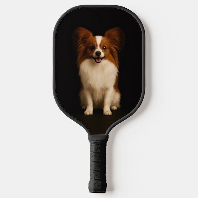 Raquette de Pickleball Noir 4 Luxe, Papillon Raffi (Verso)