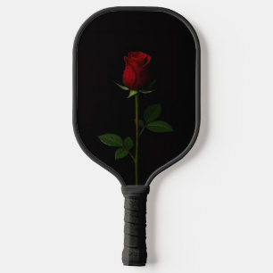 Raquette de Pickleball Noir 4 Luxe, Rose Rouge Vel
