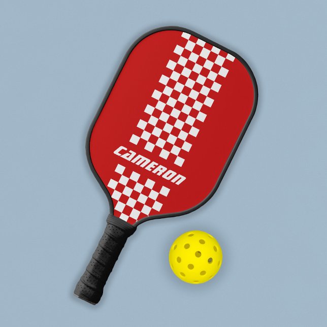 Raquette De Pickleball Nom Couleurs entièrement personnalisées Double À d (Créateur téléchargé)