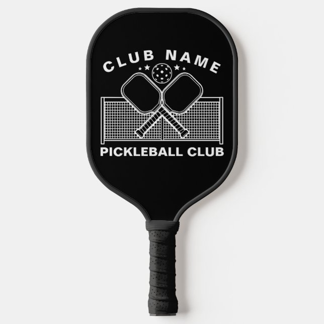 Raquette De Pickleball Nom de club de pickleball personnalisé  (Recto)