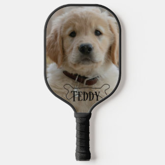 RAQUETTE DE PICKLEBALL NOM DE PHOTO DE CHIOT CHIEN OS MEILLEUR CHIEN MAMA