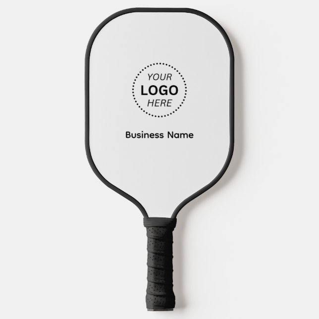 Raquette De Pickleball Nom d'entreprise simple ou logo professionnel (Recto)
