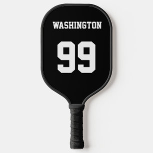 Raquette De Pickleball Nom et numéro de sport personnalisés