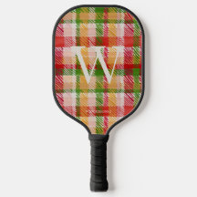 Nom Monogrammé Texture Tartan