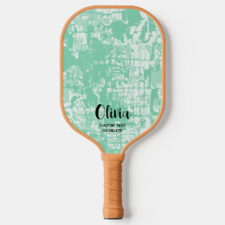Raquette De Pickleball Nom personnalisé Abstrait moderne Pickleball Paddl