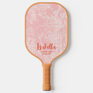 Raquette De Pickleball Nom personnalisé Abstrait moderne Pickleball Paddl