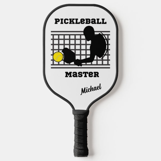 Raquette De Pickleball Nom personnalisé du gagnant du joueur de basket-ba (Recto)