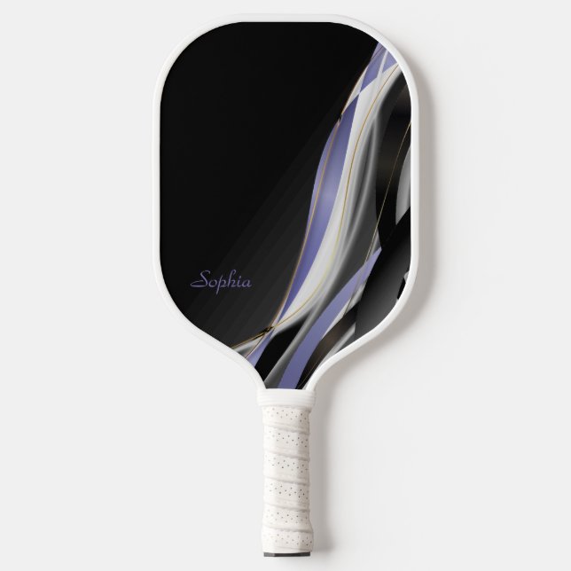 Raquette De Pickleball Nom personnalisé élégant Pickleball Paddle (Recto)