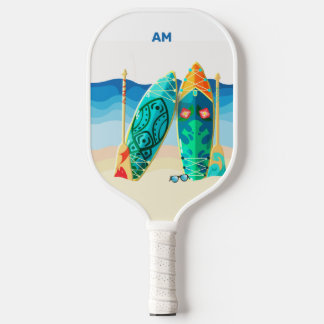 Raquette De Pickleball Nom personnalisé et sélection de texte