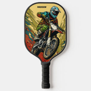 Raquette De Pickleball Nom personnalisé Motocross