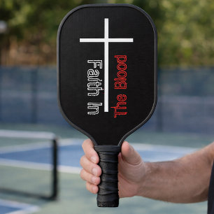 Raquette De Pickleball NOUVEAU Croyance personnalisée dans le sang chréti