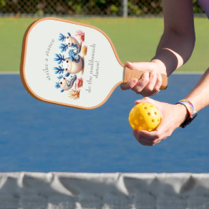 Raquette De Pickleball Nudibranches et coraux colorés amusants