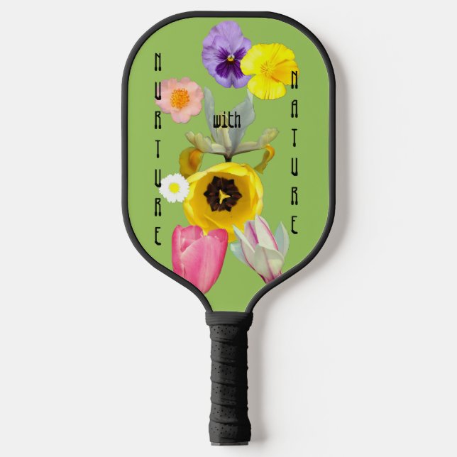 Raquette de Pickleball Nurture with Nature (Recto)