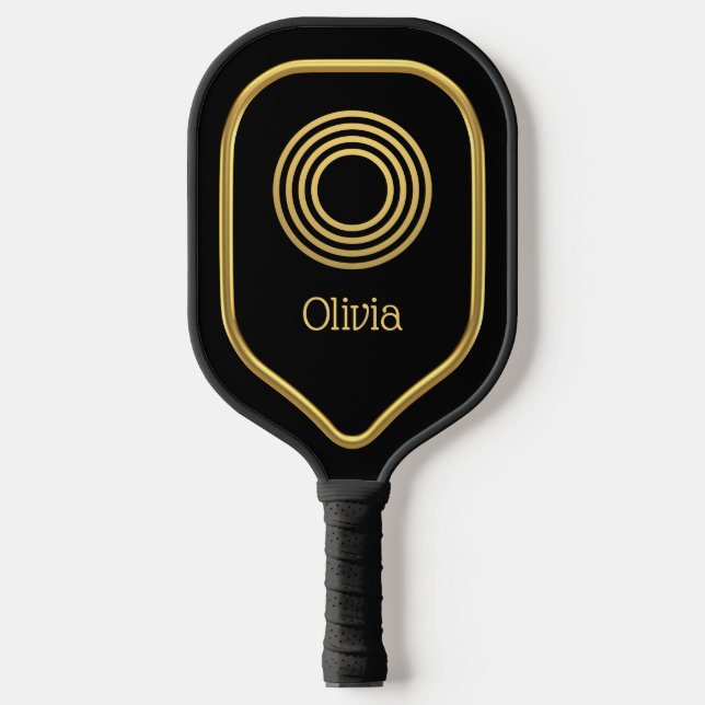 Raquette De Pickleball O Paddle Gold Initial Pickleball (Recto)