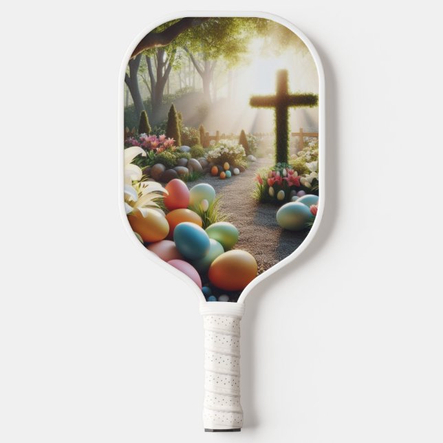 Raquette De Pickleball OEuf de Pâques/Lilly (Recto)