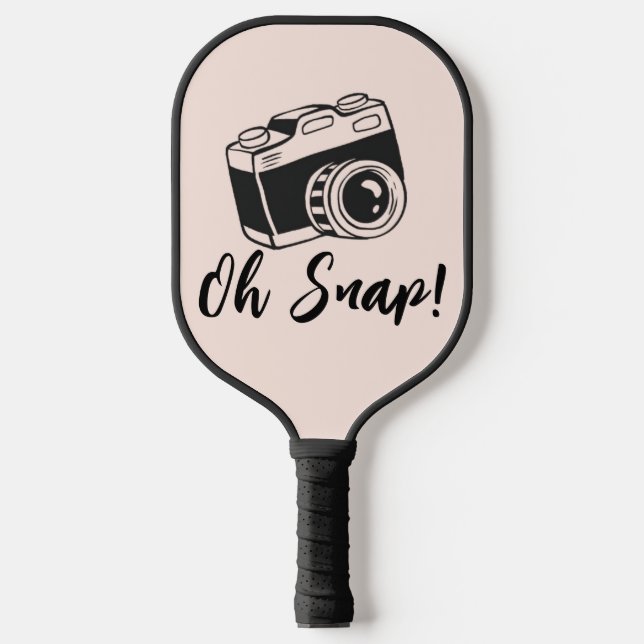 Raquette De Pickleball Oh Snap ! - Drôle et mignon (Recto)