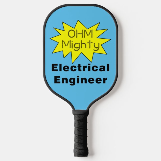 Raquette De Pickleball Ohm Mighty Electrical Engineer (Recto)