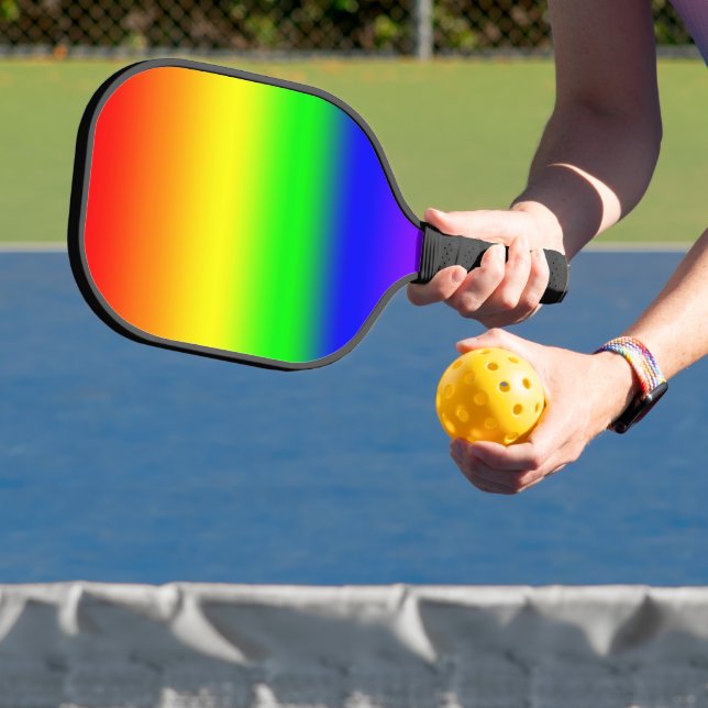 Raquette De Pickleball Ombre arc-en-ciel (Insitu)
