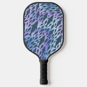 Raquette De Pickleball Ombre Poisson Requin Baleine sur galaxie en pente
