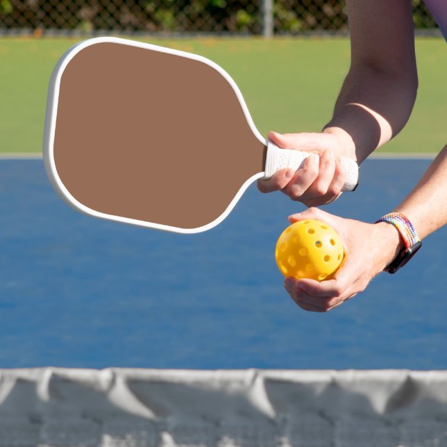 Raquette De Pickleball Ombre solide Brown (Insitu)