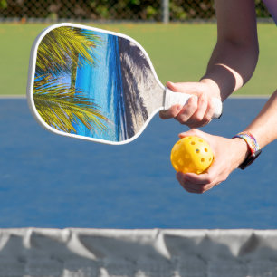 Raquette De Pickleball Ombres sur la plage