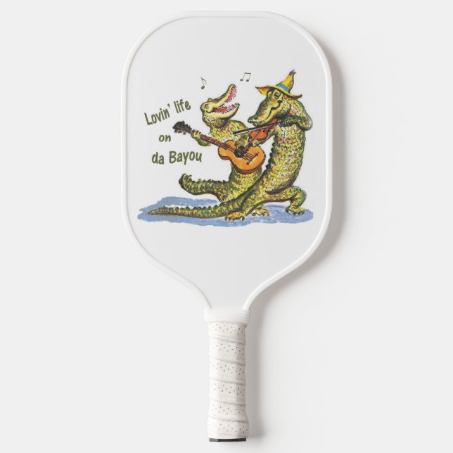 Raquette De Pickleball On da Bayou (Recto)