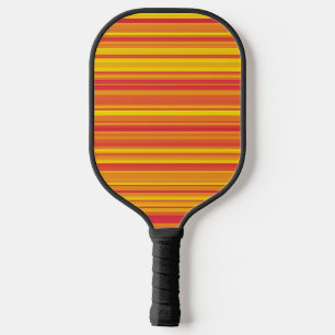 Raquette De Pickleball Orange rouge jaune rayures