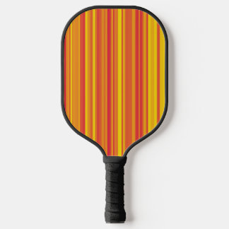 Raquette De Pickleball Orange rouge jaune rayures