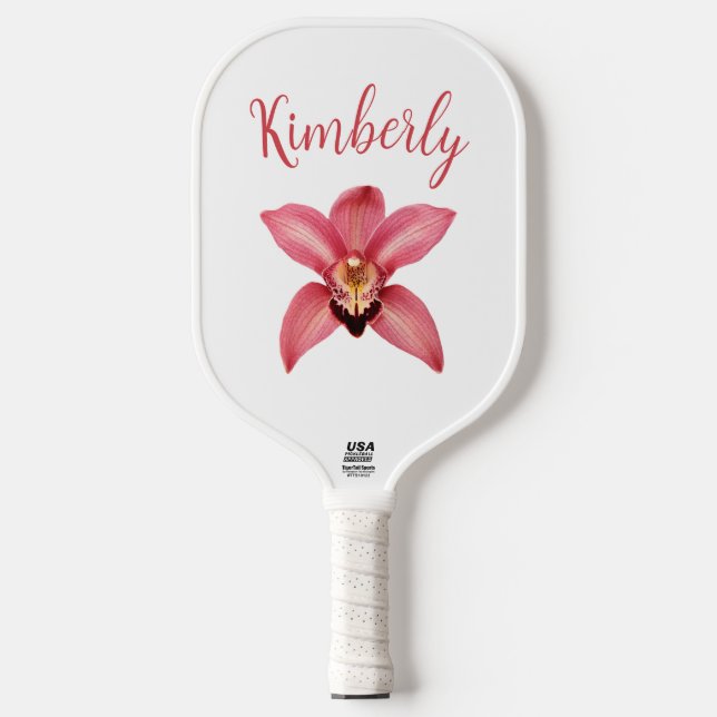 Raquette De Pickleball Orchidée (Recto)