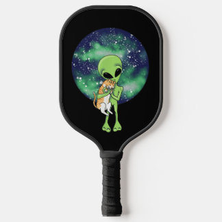 Raquette De Pickleball OVNI Alien et Chat Mignon