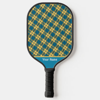 Raquette De Pickleball Paddle À damiers Pro Pickleball Jaune mignonne