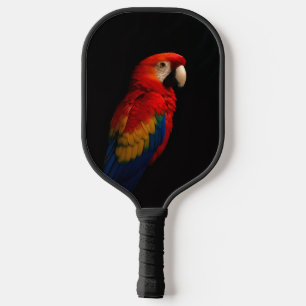 Raquette De Pickleball Paddle de Pickleball 4 Luxe Noir, Parrot Scarlet