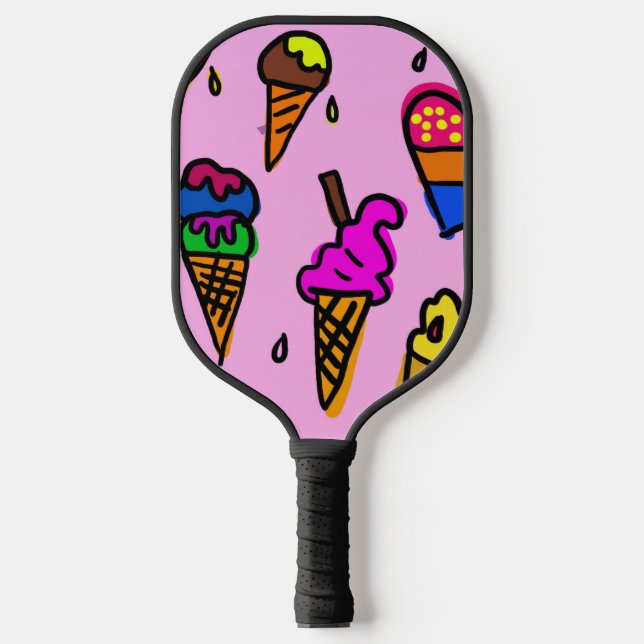 Raquette De Pickleball Paddle de Pickleball Crème de glace (Recto)
