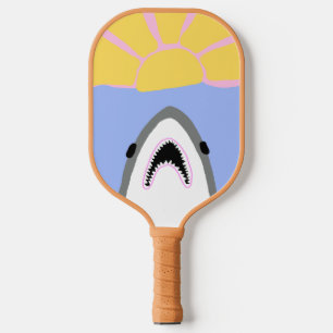 Raquette De Pickleball Paddle de Pickleball de requin - Grand Blanc