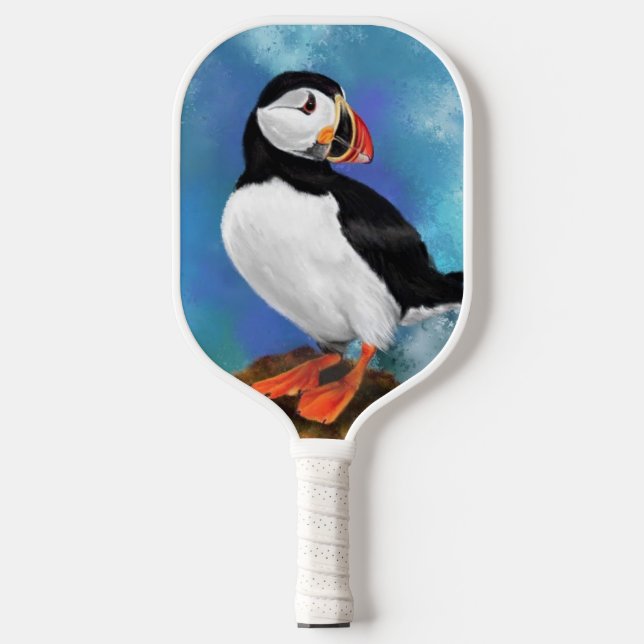 Raquette De Pickleball Paddle de Pickleball d'Oiseau de Puffin Atlantique (Recto)