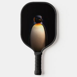 Raquette De Pickleball Paddle de Pickleball Noir 4 Luxe, Empereur Penguin