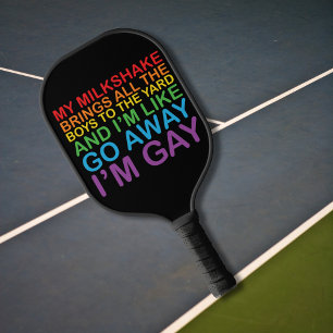 Raquette De Pickleball Paddle gay pride Pickleball
