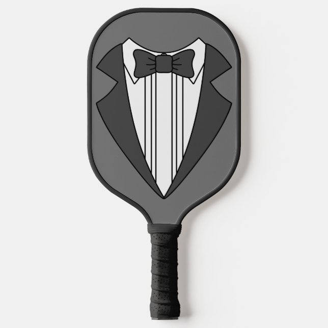 Raquette De Pickleball Paddle Groomsman Tuxedo Pickleball (Recto)