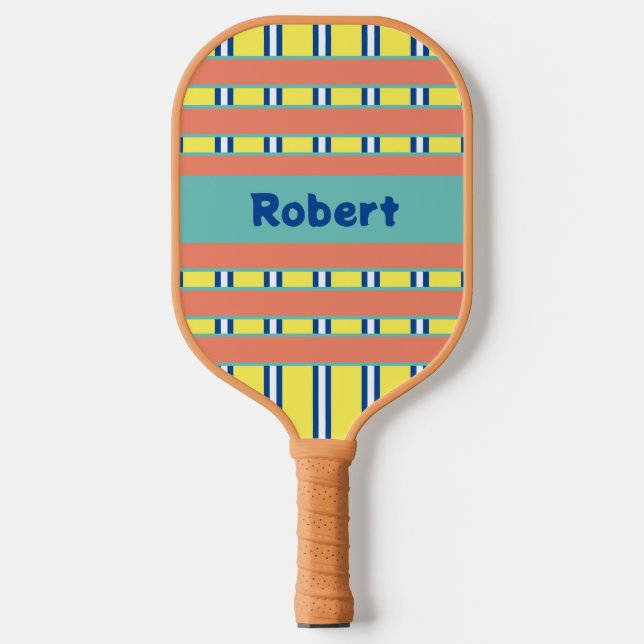 Raquette De Pickleball Paddle Motif de Pickleball sauvage (Recto)
