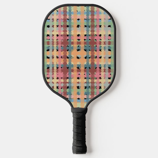 Raquette De Pickleball Paddle Motif Pickleball Pastel Poigné (Recto)
