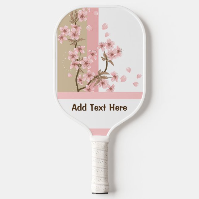 Raquette De Pickleball Paddle Pastel Floral (Recto)
