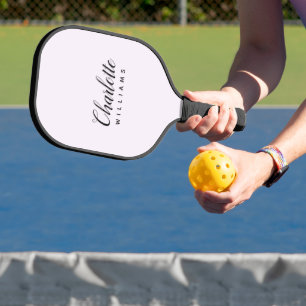 Raquette De Pickleball Paddle Pastel Pink Monogram Pickleball