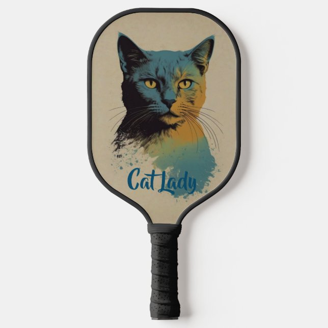 Raquette De Pickleball Paddle Pickleball Lady Cat (Recto)