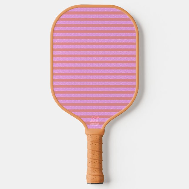 Raquette De Pickleball Paddle Pickleball Pink Stripe (Recto)