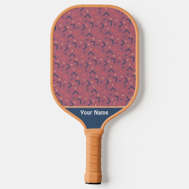 Raquette De Pickleball Paddle Pro Pickleball Motif Rétro (Verso)