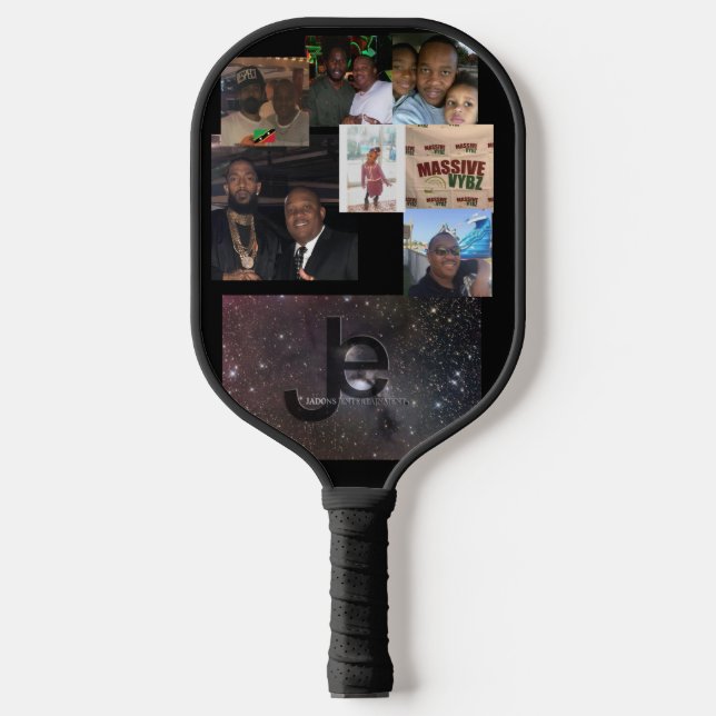 Raquette De Pickleball Paddle standard Pickleball, Couleur : Blanc, Couve (Recto)