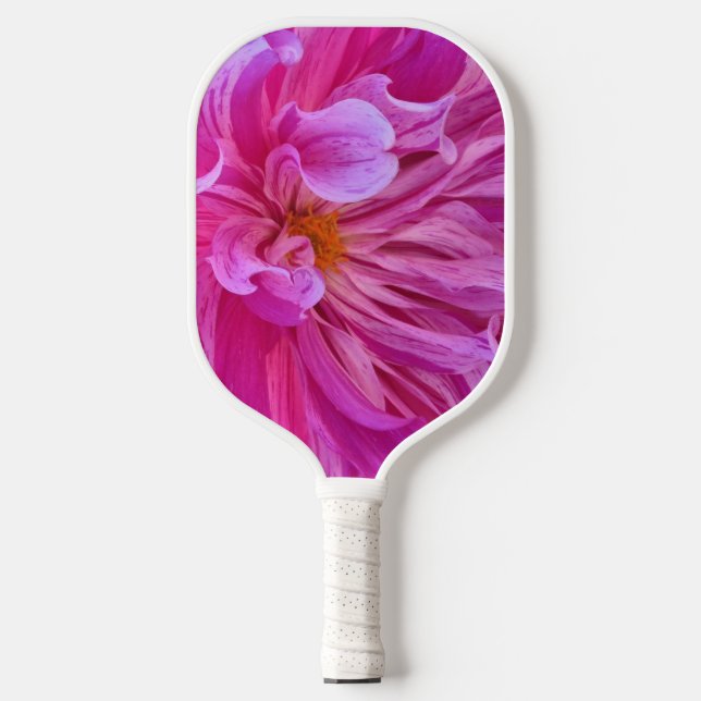 RAQUETTE DE PICKLEBALL PADLE DE BALLE À CHICKES FLORALE (Recto)