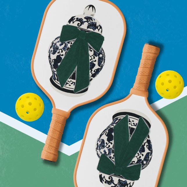 Raquette De Pickleball Pagaie à bascule à bille de vase de la Chinoiserie (Créateur téléchargé)