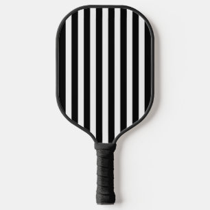 Raquette De Pickleball Pagaie à bascule noir et blanc