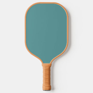 Raquette De Pickleball Pagaie à deux tons personnalisée en bleu cadet